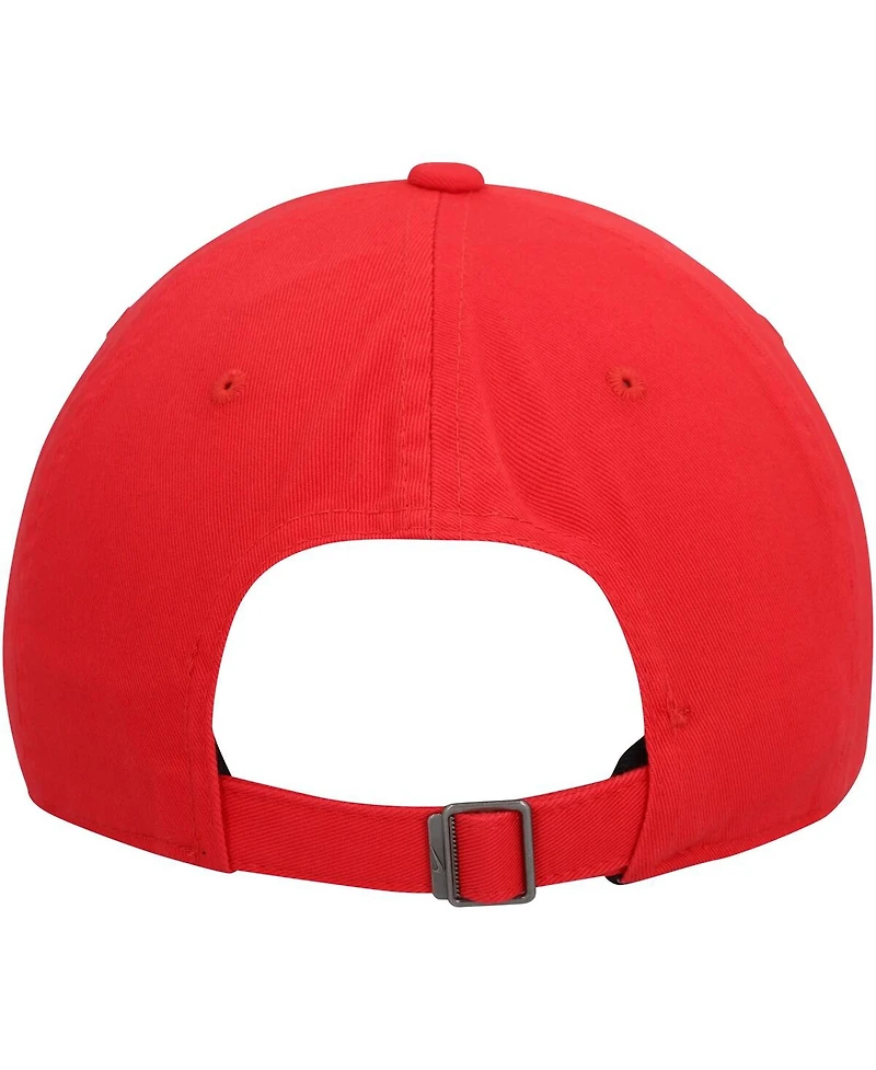 Men's Nike Red Canada Soccer Campus Adjustable Hat