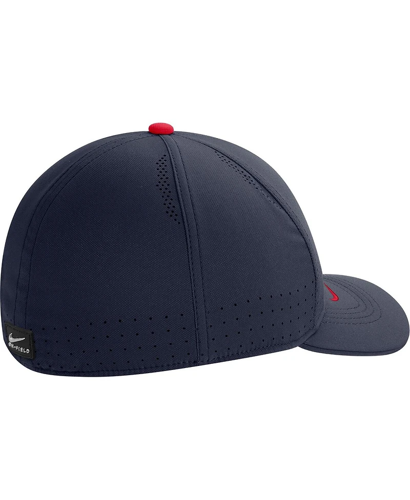 Men's Nike Navy Ole Miss Rebels 2022 Sideline Classic99 Swoosh Performance Flex Hat