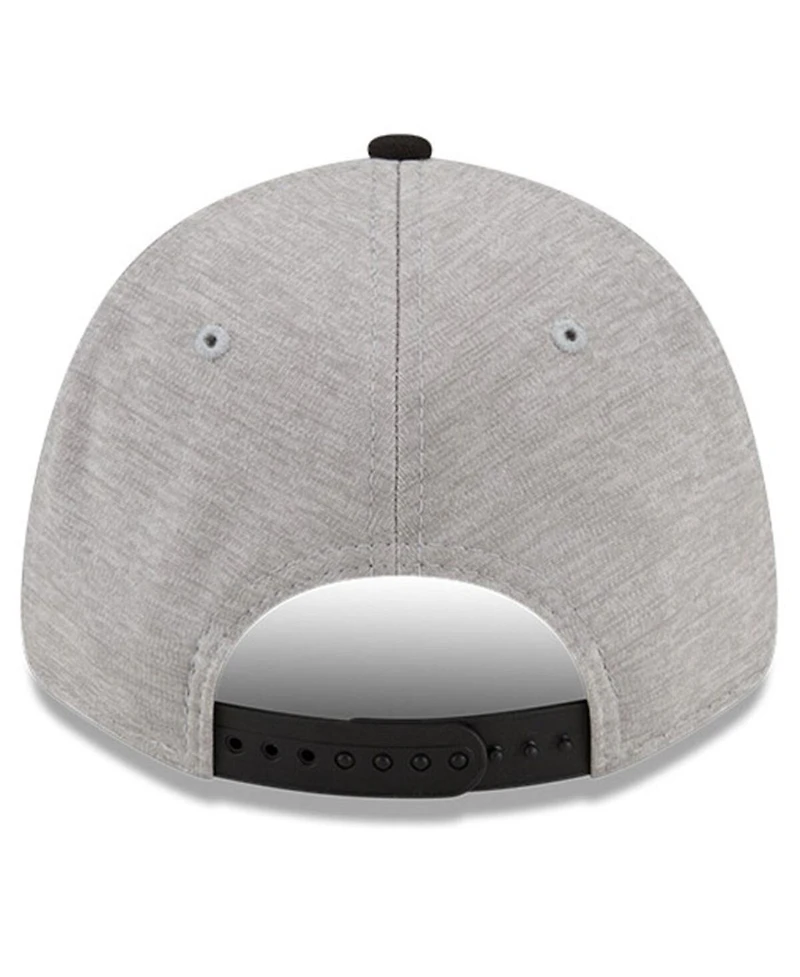 Men's New Era Gray Austin Cindric Name Splash 9FORTY Snapback Adjustable Hat