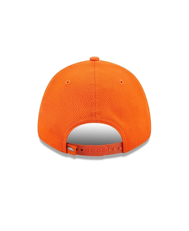 Men's New Era Orange Denver Broncos Framed Af 9FORTY Snapback Hat