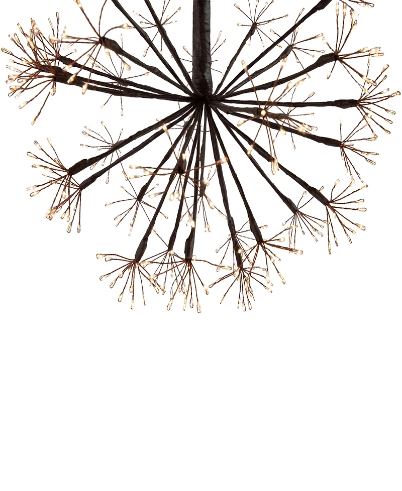 Northlight 12" Pre-Lit Light Emitting Diode (Led) Christmas Ball Decoration Warm Lights