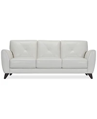 Myia 85" Leather Sofa, Created for Macy's
