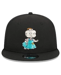 Men's New Era Black Rugrats Lil Trucker 9FIFTY Snapback Hat
