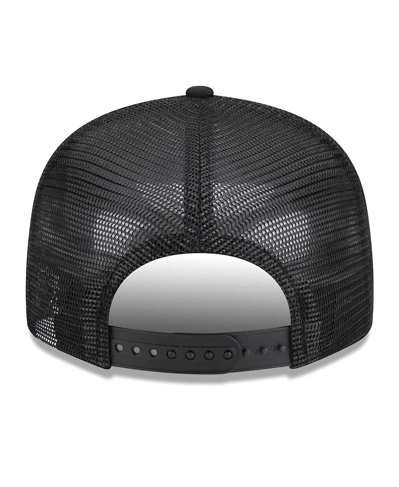 Men's New Era Black The Jetsons Jane Jetson Mesh Trucker 9FIFTY Snapback Hat