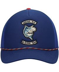 Men's Avid Navy Watering Hole Snapback Hat