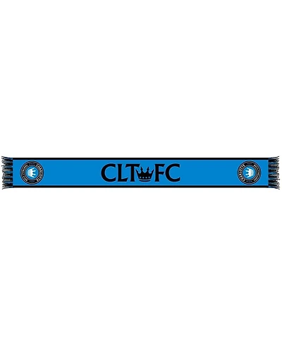 Men's and Women's Ruffneck Scarves Charlotte Fc Two-Tone Summer Scarf