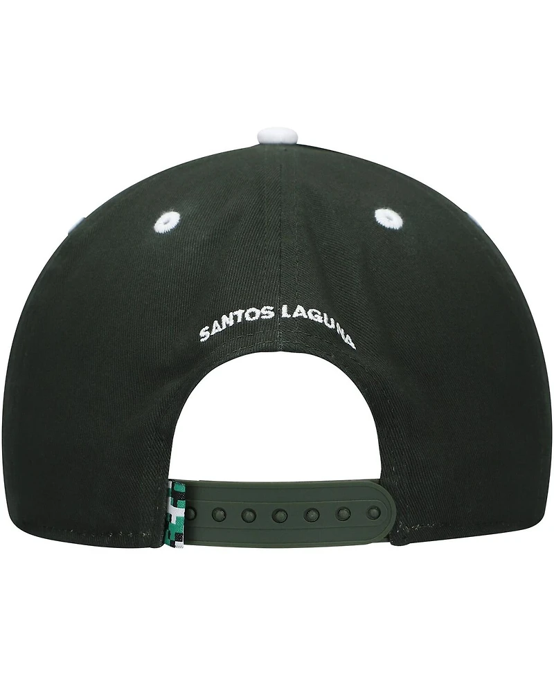 Men's Fan Ink Green Santos Laguna Bankroll Snapback Hat