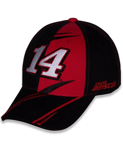Big Boys and Girls New Era Black, Red Chase Briscoe Element Adjustable Hat