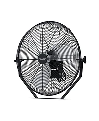 Newair 18" High Velocity Wall Mount Fan, Heavy Duty Waterproof Outdoor Fan, Adjustable Tilt and 3 Speeds up to 4012 Cfm, Pull Chain Switch | Wall Fan