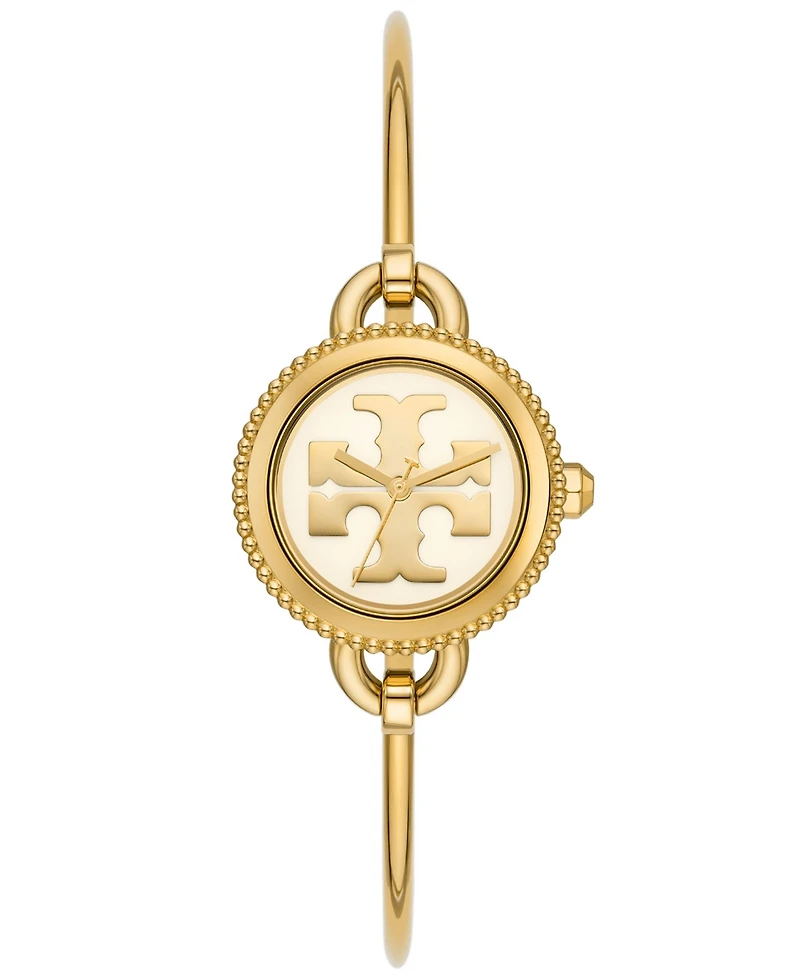 Tory Burch Women's The Miller Gold-Tone Stainless Steel Bangle Bracelet Watch 27mm Set