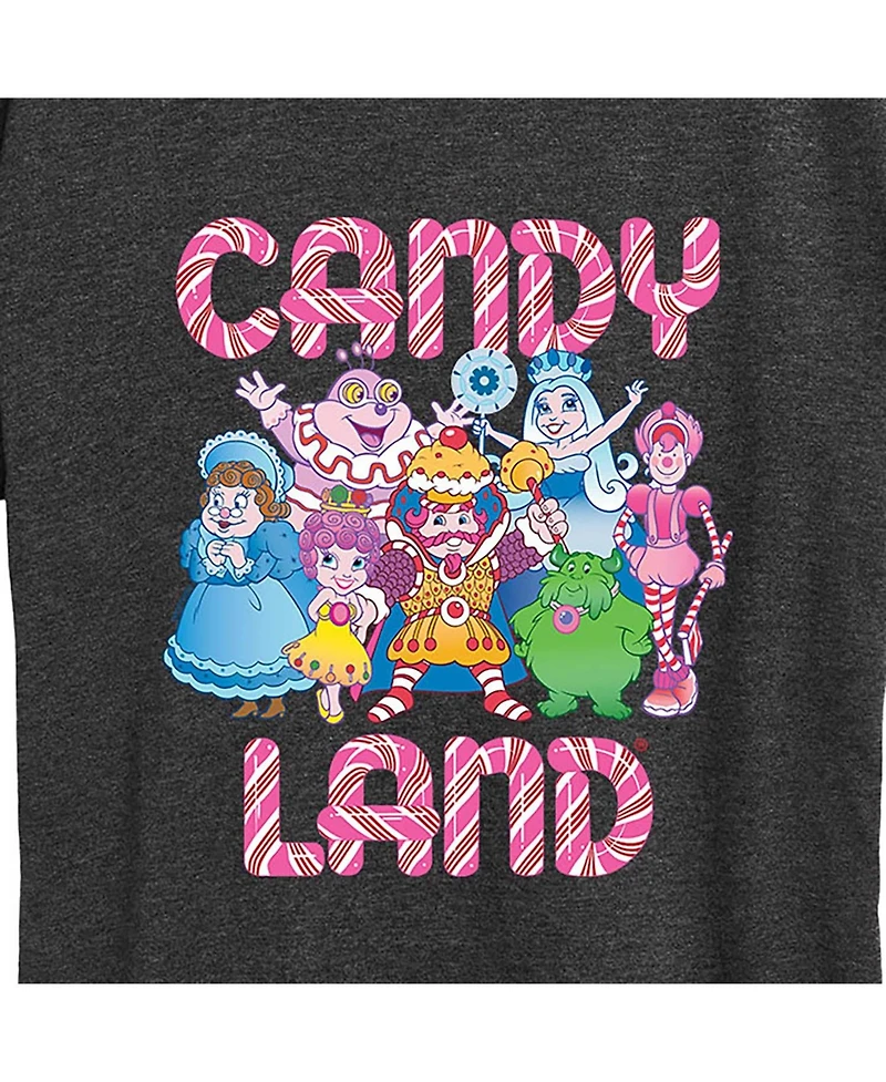 Hybrid Apparel Trendy Plus Candy Land Graphic T-shirt