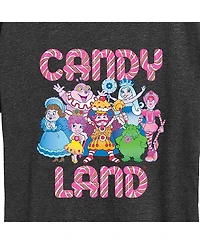 Hybrid Apparel Trendy Plus Candy Land Graphic T-shirt