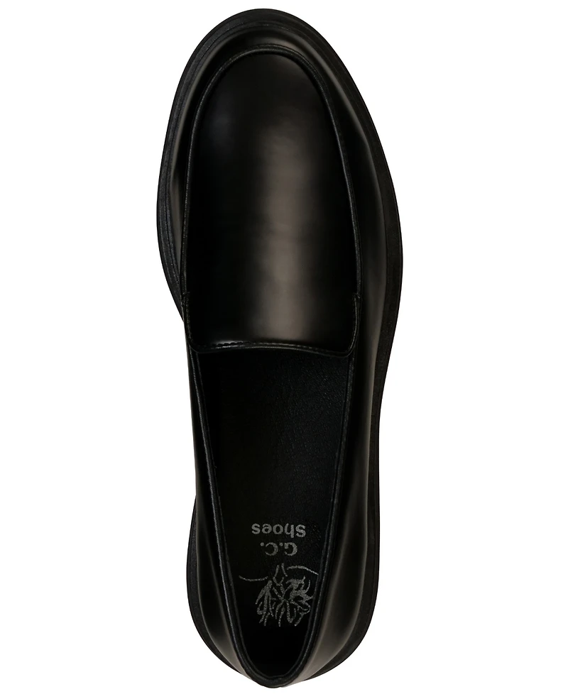 Gc Shoes Women's Morgan Slip On Lug Sole Loafers