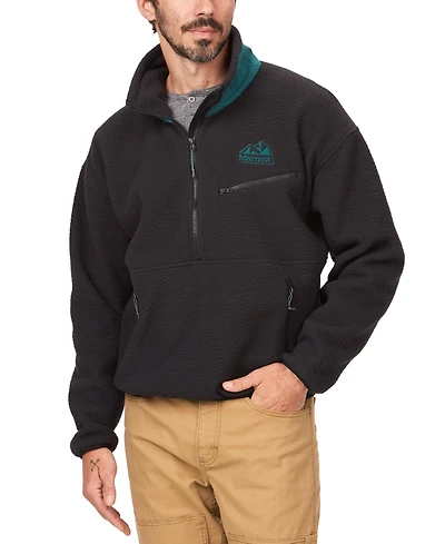 Marmot Men's 94 E.c.o. Embroidered Logo Half-Zip Fleece Jacket