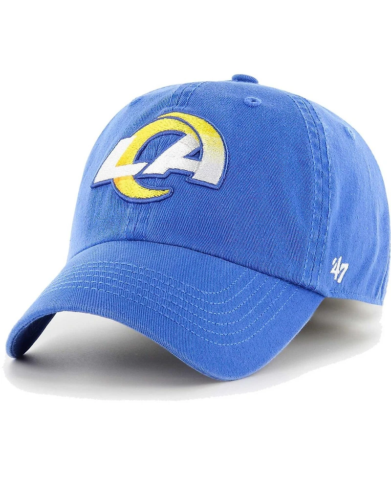 Men's '47 Brand Royal Los Angeles Rams Franchise Logo Fitted Hat