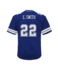 Men's Mitchell & Ness Emmitt Smith Navy Dallas Cowboys Big and Tall 1996 Legacy Retired Player Jersey