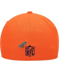 Men's New Era Orange Denver Broncos Stateview 59FIFTY Fitted Hat