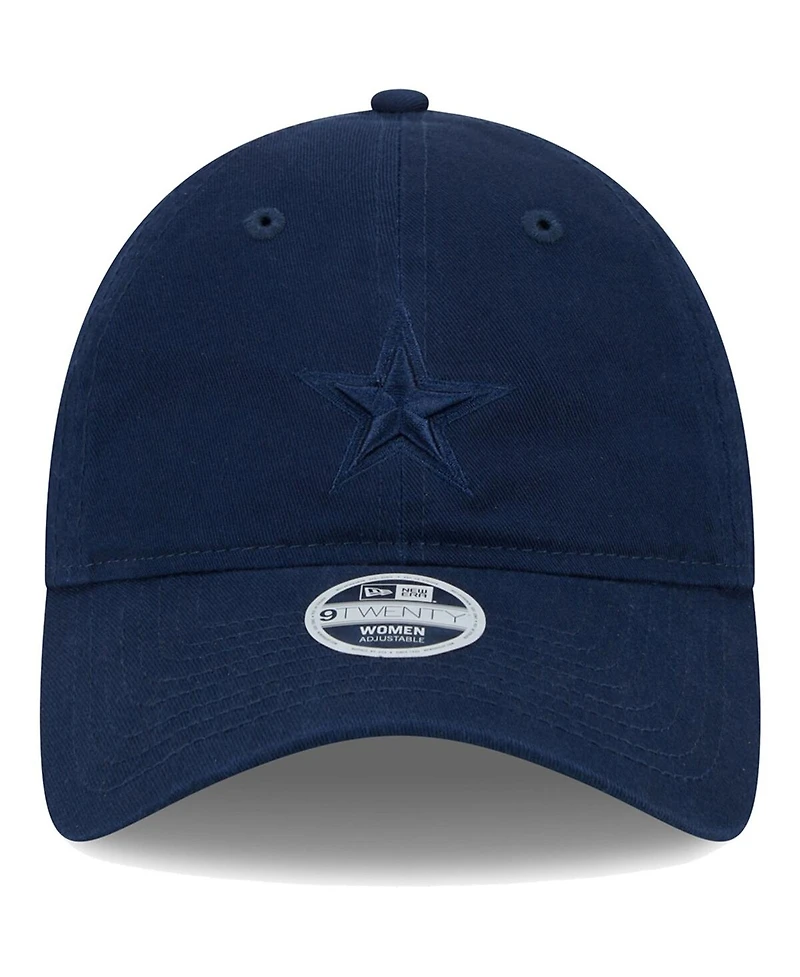 Women's New Era Navy Dallas Cowboys Color Pack 9TWENTY Adjustable Hat