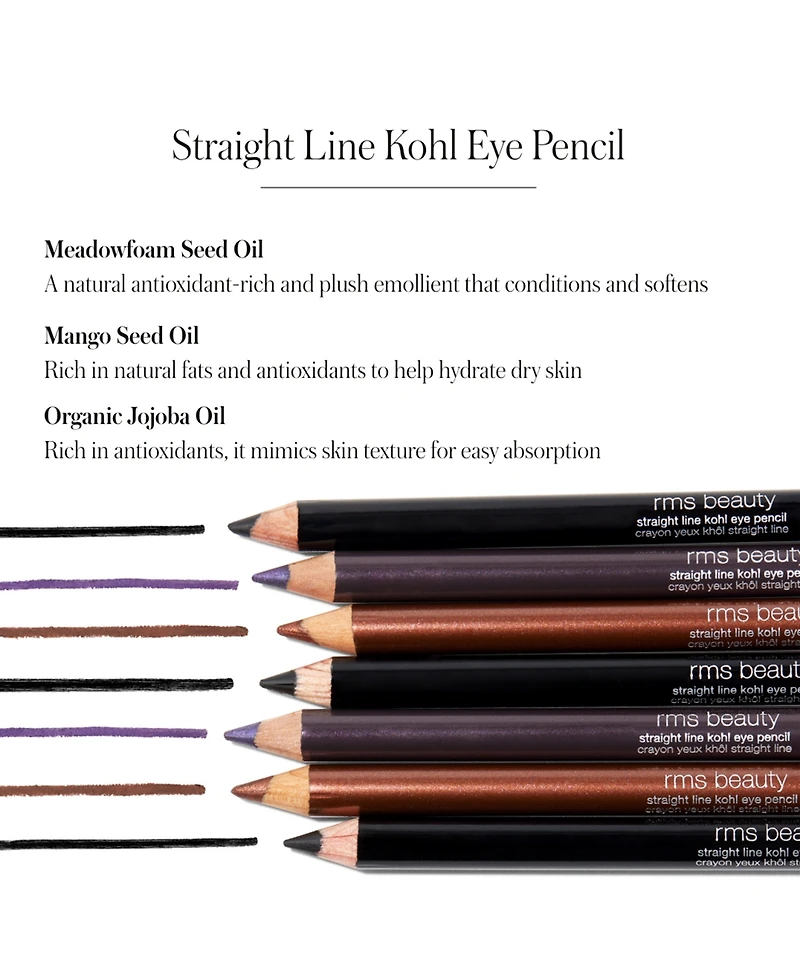 Rms Beauty Straight Line Kohl Eye Pencil