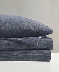 Urban Habitat Comfort Cool Jersey Knit Nylon Blend 3-Piece Sheet Set, Twin