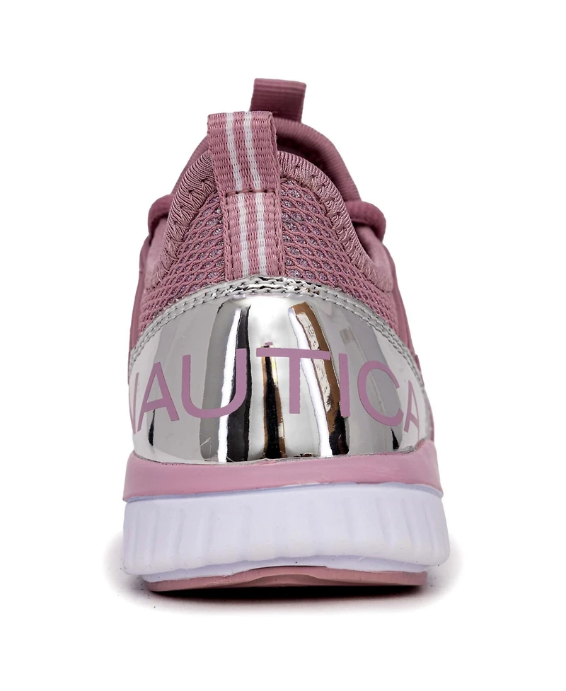 Nautica Little and Big Girls Parks Youth Athletic Lace Up Sneakers