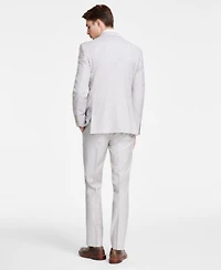 Dkny Mens Modern Fit Natural Neat Suit Separates