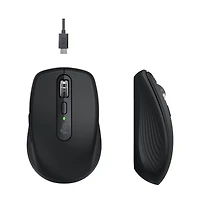 Logitech Mx Anywhere 3S Wireless Compact Bluetooth Mouse - Black