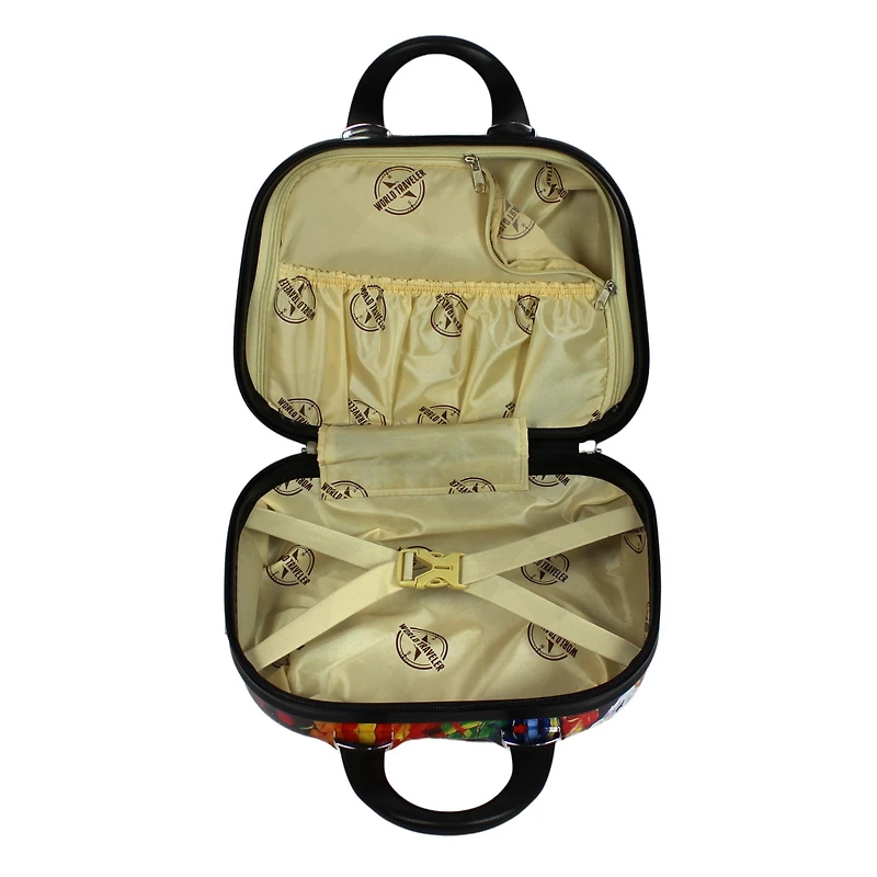 World Traveler Paris Nights Cosmetic Case Shoulder Tote