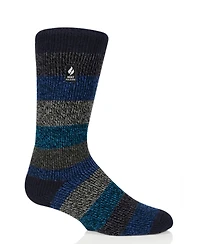Heat Holders Men's Milan Stripe Crew Sock