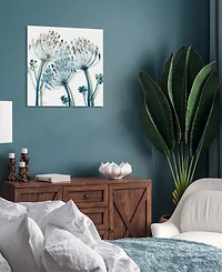 Empire Art Direct "Unfocused Beauty 2" Frameless Free Floating Tempered Glass Panel Graphic Wall Art, 24" x 24" x 0.2"