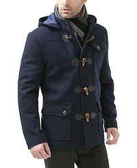 Bgsd Men Nathan Wool Blend Short Toggle Coat