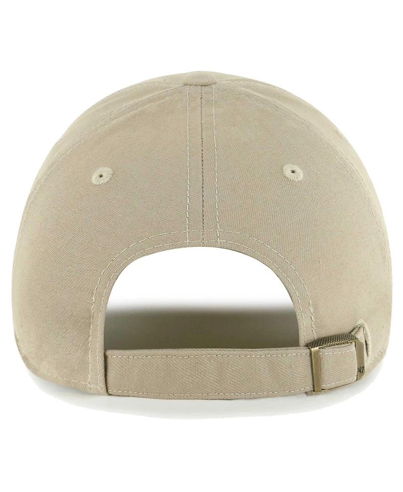 Men's '47 Brand Khaki Seattle Seahawks Atwood Mvp Adjustable Hat