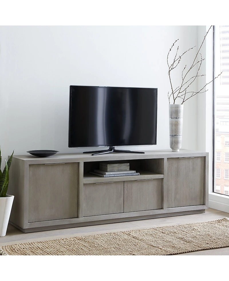 Tivie 84" Wood Entertainment Console