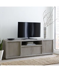Tivie 84" Wood Entertainment Console