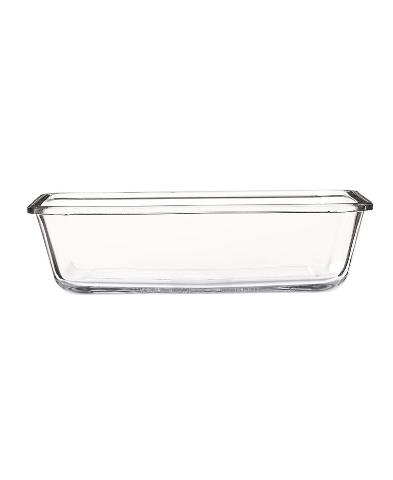 Anchor Hocking Glass 6 Cup Rectangle Food Storage with Truelock Locking Lid, 2 Piece Set