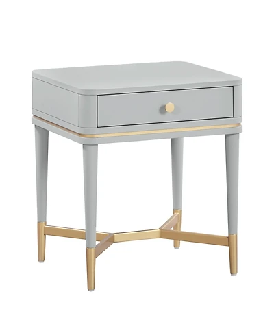 Tov Furniture 1 Piece Wood Drawer Nightstand