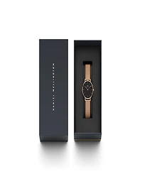 Daniel Wellington Women's Petite Melrose Rose Gold-Tone Stainless Steel Watch 28mm