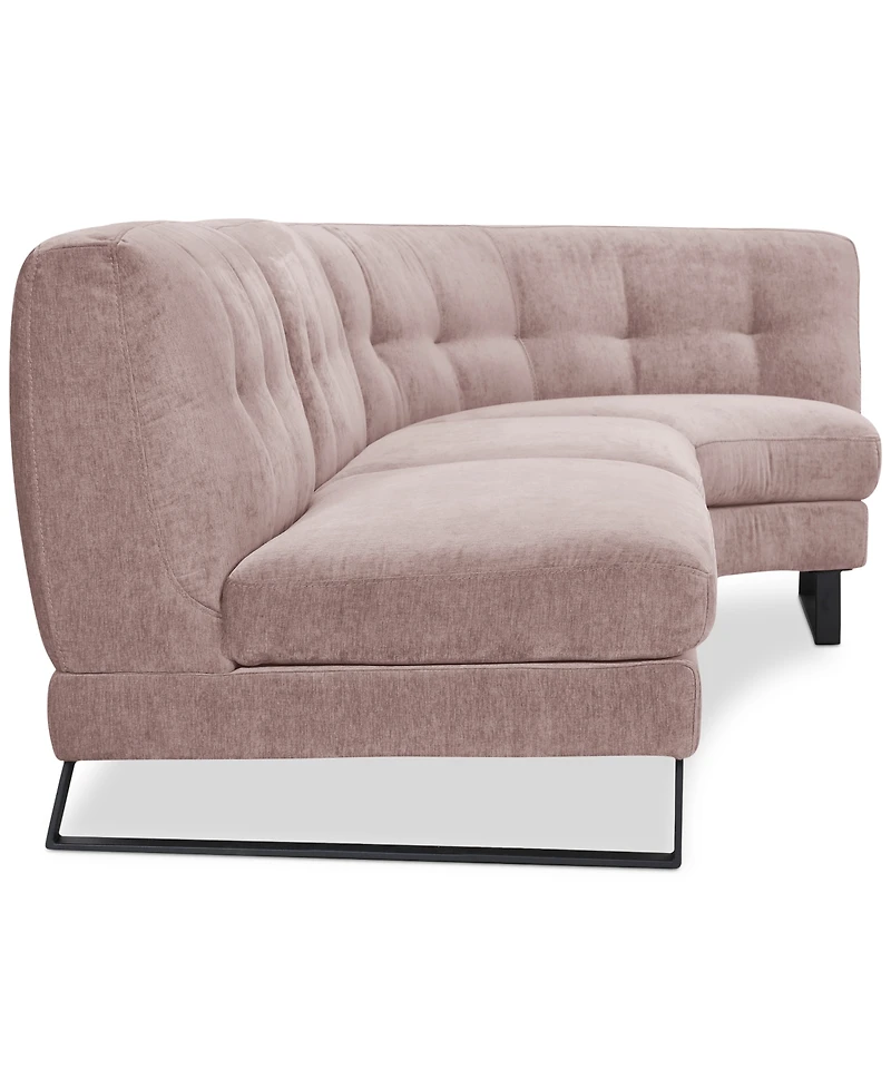 Closeout! Kathya 117" 3-Pc. Fabric Modular Sectional, Created for Macy's
