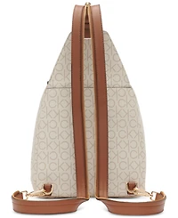 Calvin Klein Millie Signature Convertible Sling Backpack