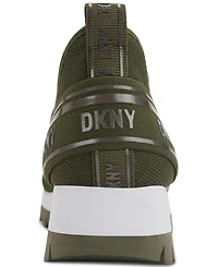 Dkny Women's Abbi Logo Slip-On Running Sneakers