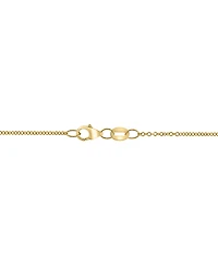 Effy Sapphire (1/2 ct. t.w.) & Diamond (1/6 ct. t.w.) Interlocking Rings 18" Pendant Necklace in 14k Gold