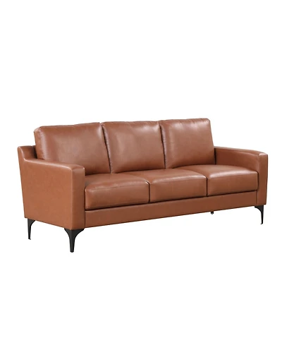 Serta 78" Faux Leather Francis Sofa