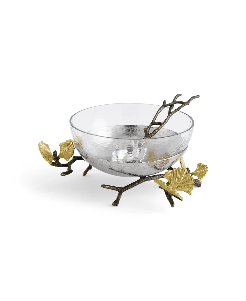 Michael Aram Butterfly Gingko Glass Nut Dish
