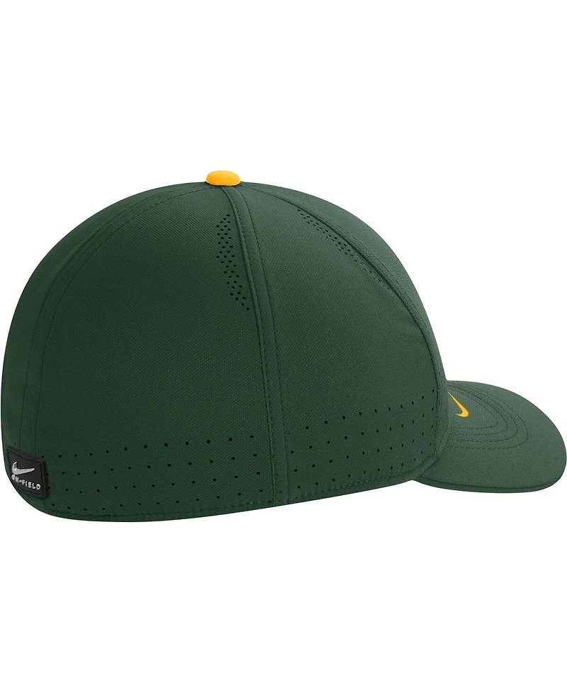 Men's Nike Green Ndsu Bison 2022 Sideline Classic99 Swoosh Performance Flex Hat