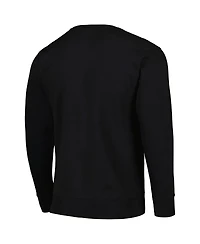 Men's Black Yellowstone Logo Pullover Sweatshirt