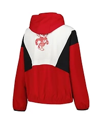 Women's Under Armour Red, White Wisconsin Badgers Game Day Full-Zip Jacket