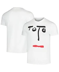 Men's Manhead Merch White Toto Turn Back Graphic T-shirt
