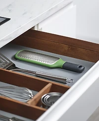 Joseph Joseph Gripgrater Paddle Grater with Bowl Grip Fine