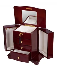 Mele & Co Waverly Wooden Jewelry Box in Finish