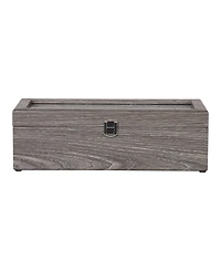 Mele & Co Nolan Watch Storage Woodgrain Veneer